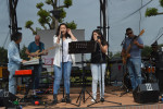 Eerste optreden met professionele band
