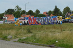 Het bord met Graffiti is gereed